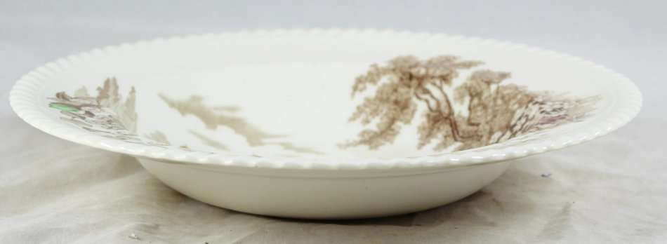 Johnson Bros - Castle On The Lake - Soup Bowl - Gorgeous! - Bid Now!!!