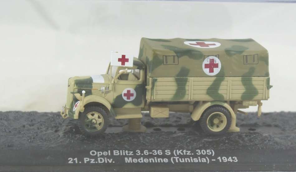 Opel Blitz 3.6-36s Medical Truck - Medenine 1943 - Bid now!!