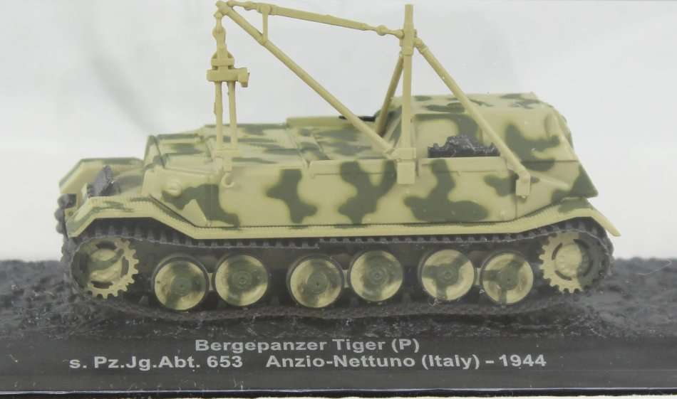 Bergepanzer Tiger - Anzio-Nettuno (Italy) 1944 - Bid now!!