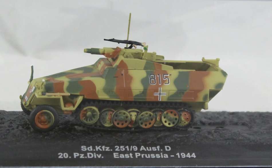 Sd.Kfz. 251/9 Ausf.D - East Prussia 1944 - Bid now!!