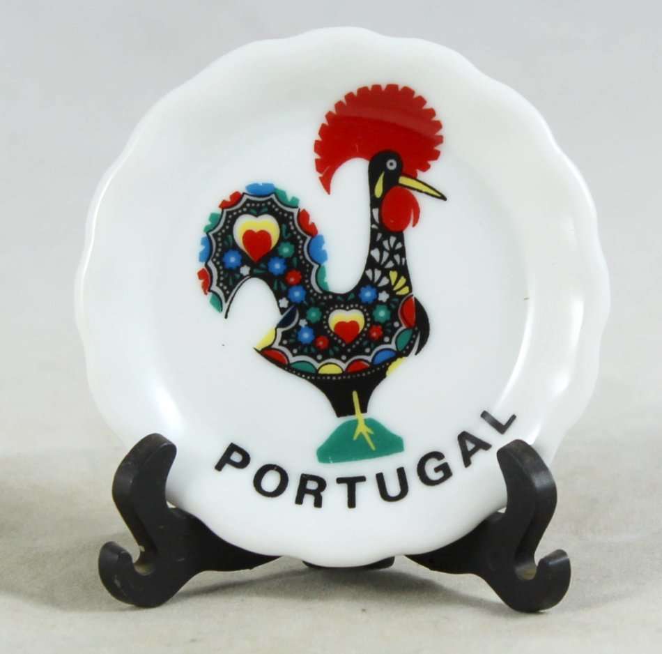 Miniature Display Plate - Portugal - Gorgeous! - Bid Now!!!