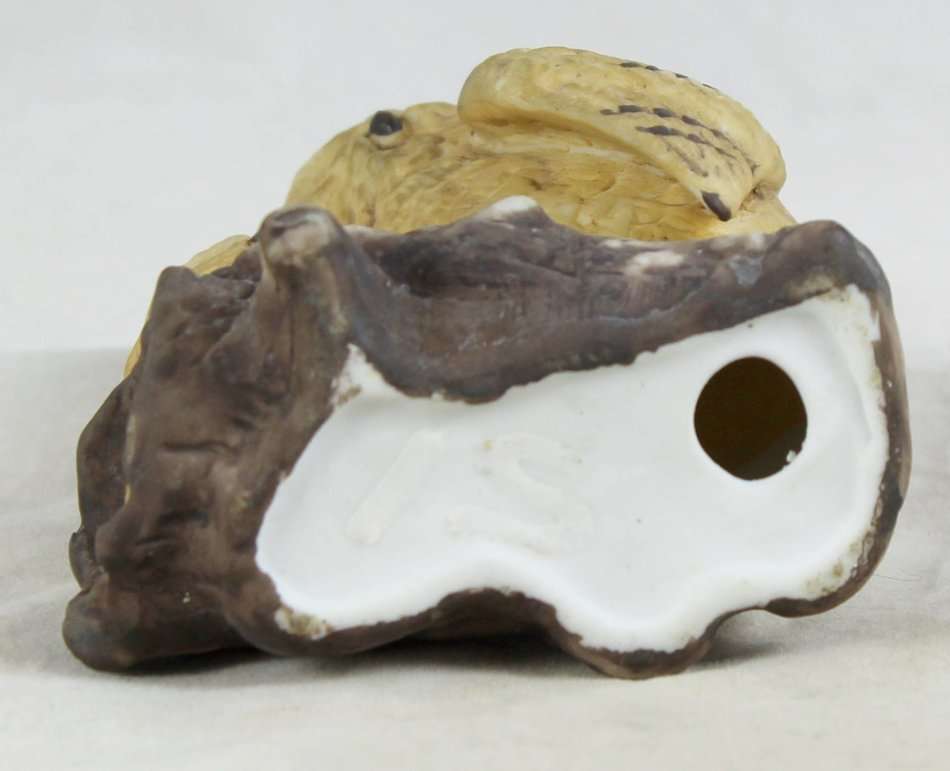 Owl with Chick on Branch - Gorgeous! - Bid Now!!!