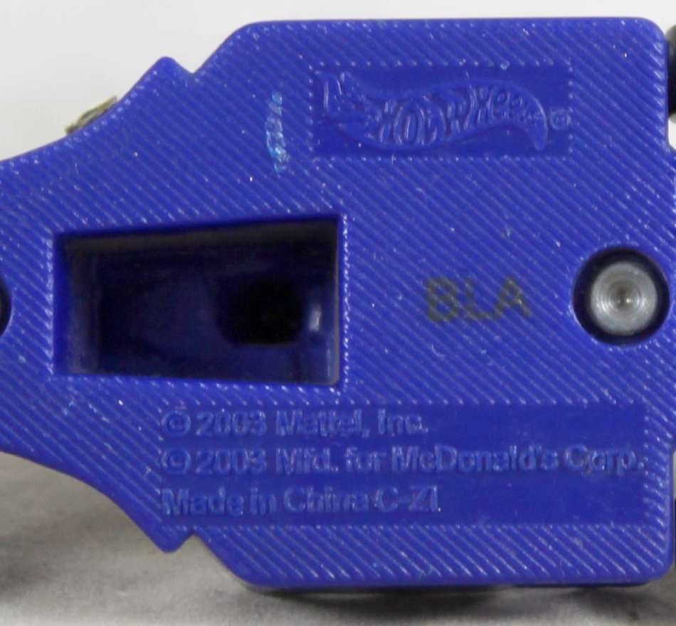 Hotwheels - 2003 For MdCdonalds - Bid now!!