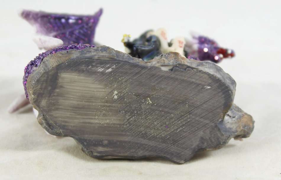 Fairy on Purple Dragon - Gorgeous! - Bid Now!!!