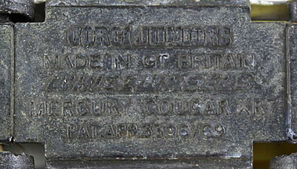 Corgi Juniors - Mercury Cougar XR7 - Whizzwheels - Made in Great Britain - Bid now!!