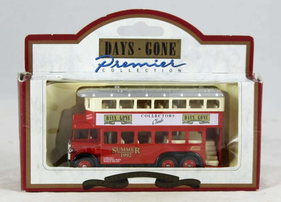 Lledo - Days Gone - 1931 AEC Renown Double Deck bus - club summer 1992
