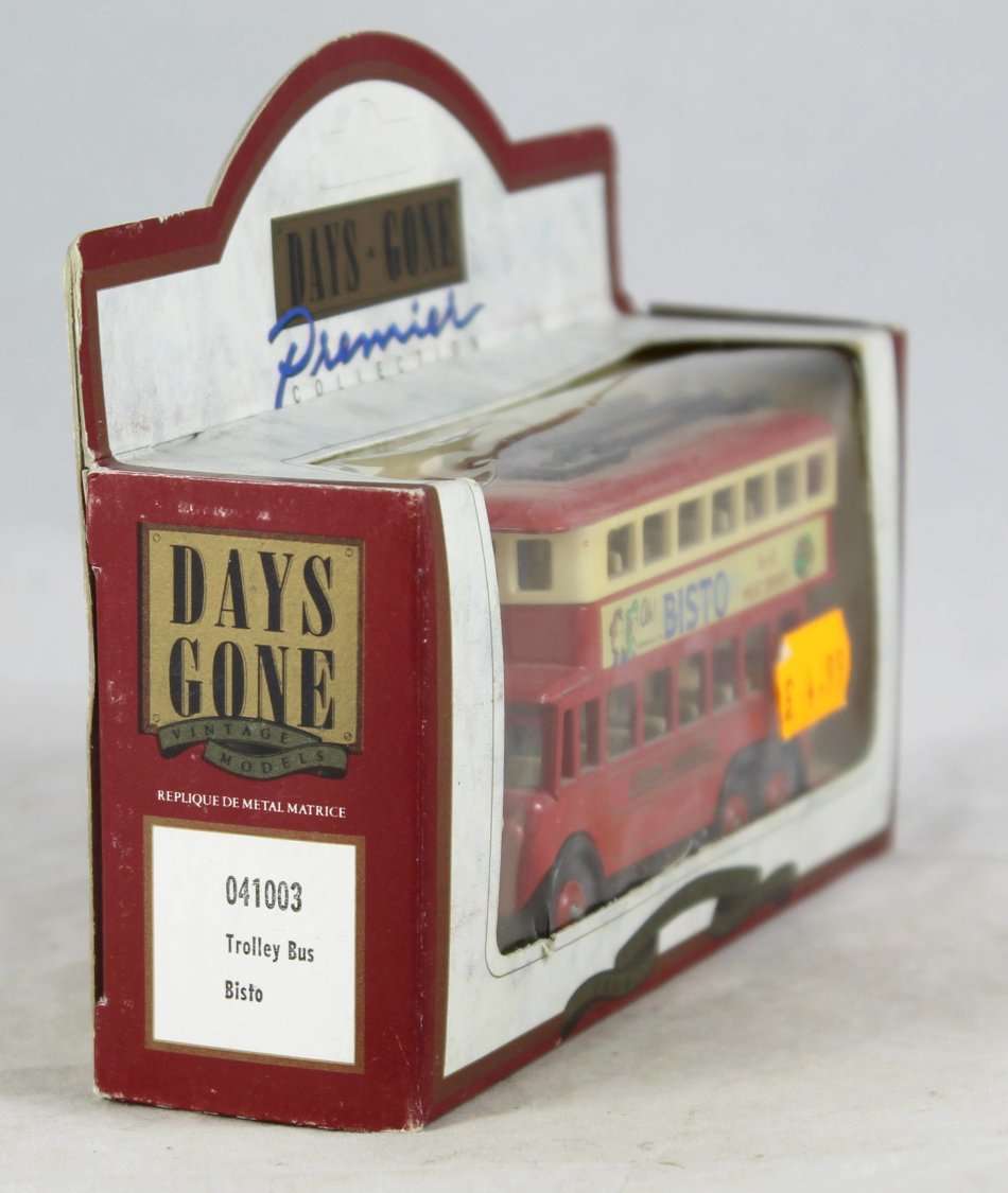 Lledo - Days Gone - Trolley Bus - Bisto - Bid now!!
