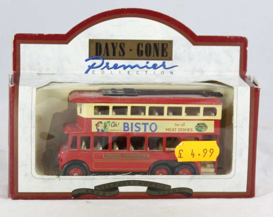 Lledo - Days Gone - Trolley Bus - Bisto - Bid now!!