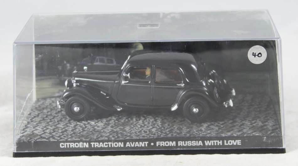 A stunning James Bond Citroen Traction Avant from "From Russia With Love"!!  Bid now!!