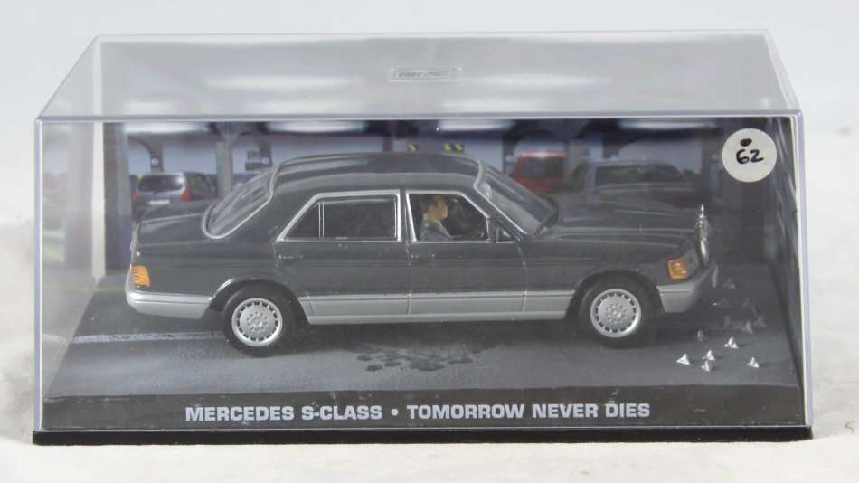 A stunning James Bond Mercedes S-Class from "Tomorrow Never Dies"!!  Bid now!!