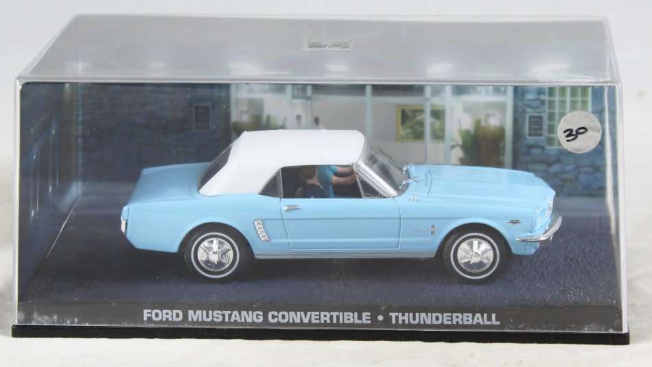 A stunning James Bond Ford Mustang Convertible from "Thunderball"!!  Bid now!!