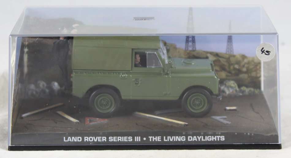 A stunning James Bond Land Rover Series III from "The Living Daylights"!!  Bid now!!