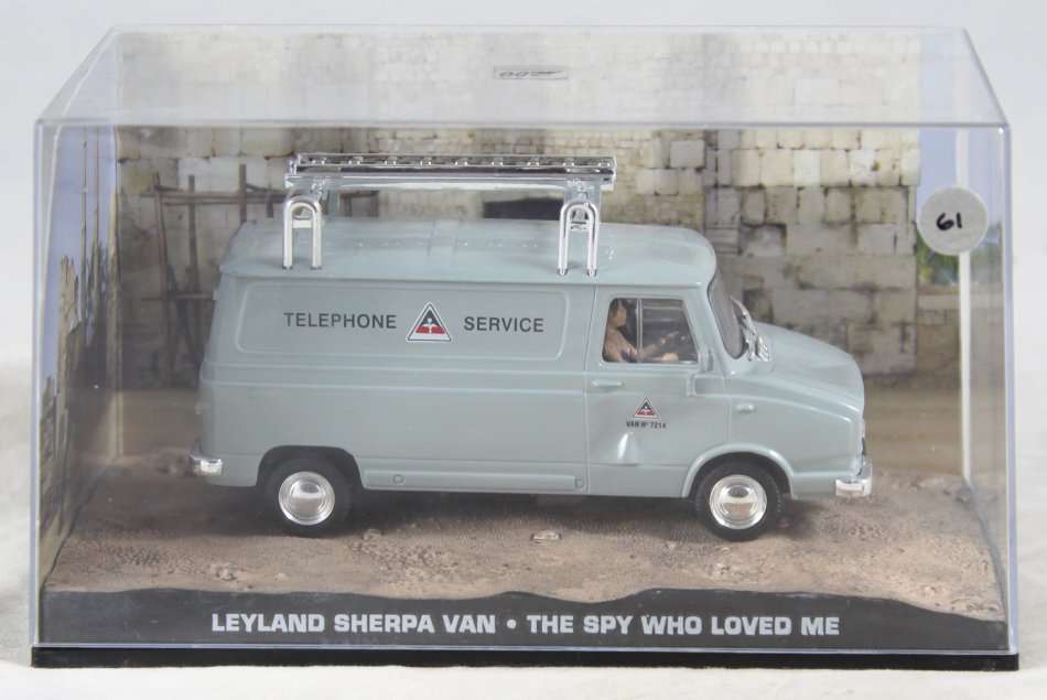 A stunning James Bond Leyland Sherpa Van from "The Spy Who Loved Me"!!  Bid now!!