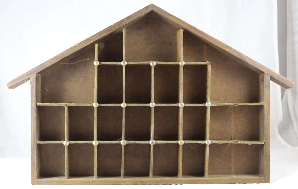 Printers Tray - House Shaped - Gorgeous! - Bid Now!!!