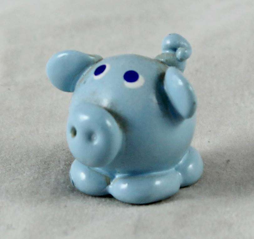 Miniature Blue Pig - Gorgeous! - Bid Now!!!