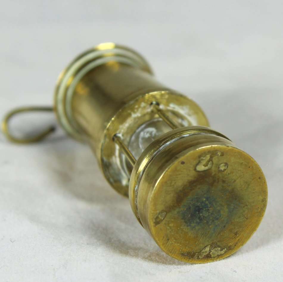Miniature Brass - Miners Lamp - Gorgeous - Bid