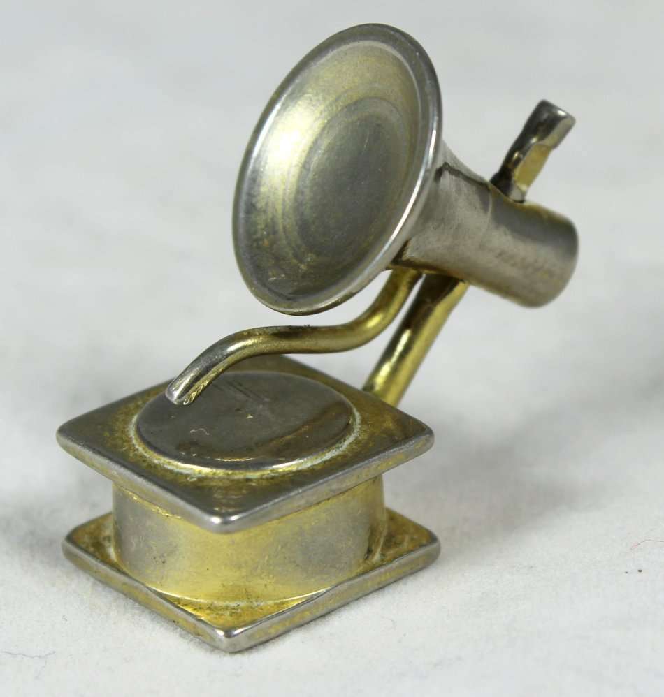 Miniature Metal - Gramophone - Gorgeous! - Bid Now!!!