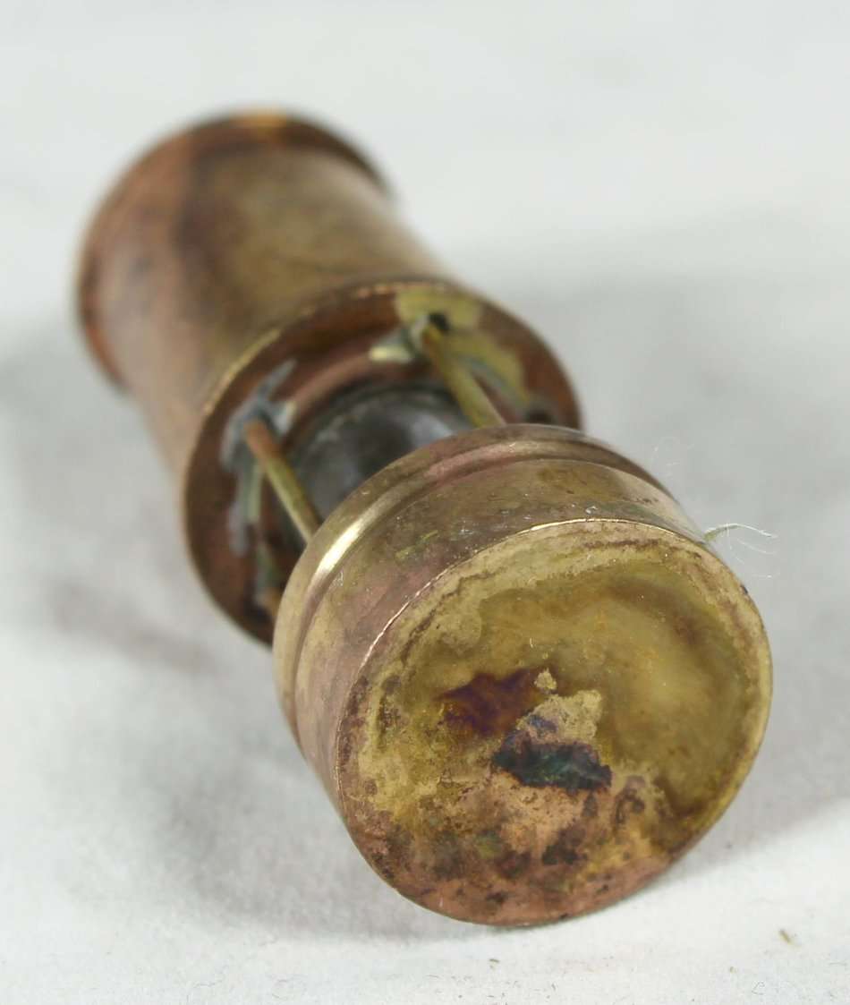 Miniature Brass - Storm Lamp - Gorgeous! - Bid Now!!!