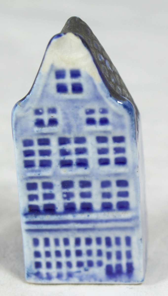 Miniature Blue Dutch House - Gorgeous! - Bid Now!!!