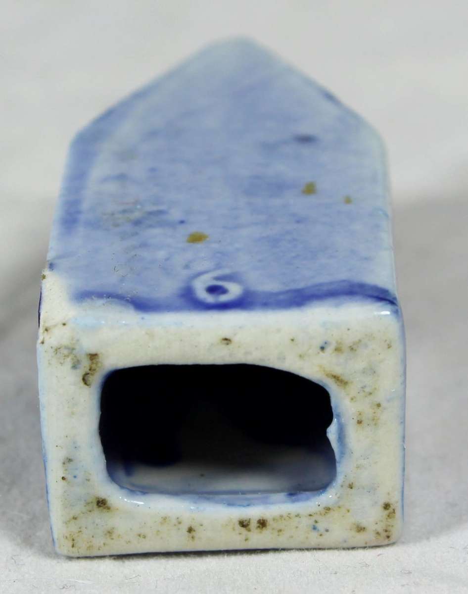 Miniature Blue Dutch House - Gorgeous! - Bid Now!!!