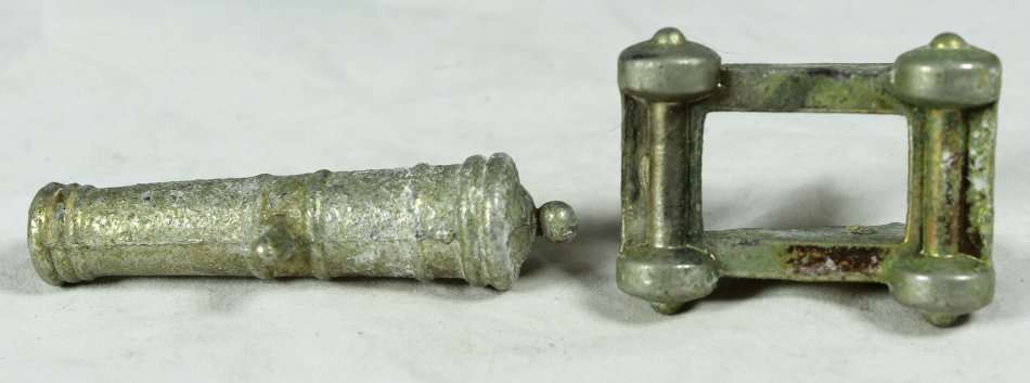 Miniature Brass - Cannon on Cart - Beautiful! - Bid Now!!!