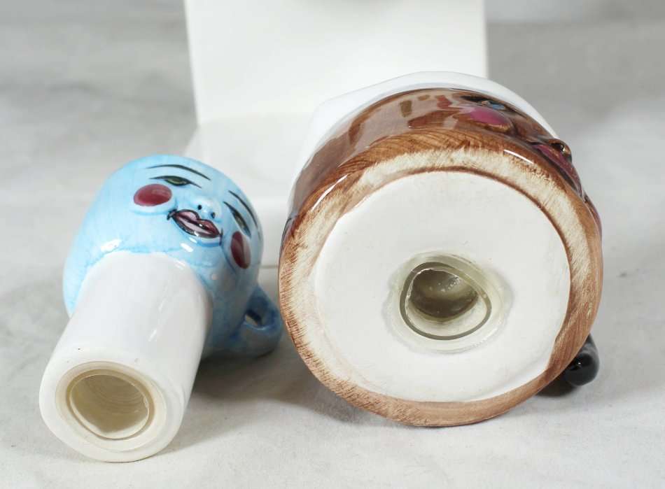 Character Salt & Pepper Set - Coffee Machine with Pot & Cup - Beautiful! - Bid Now!!!