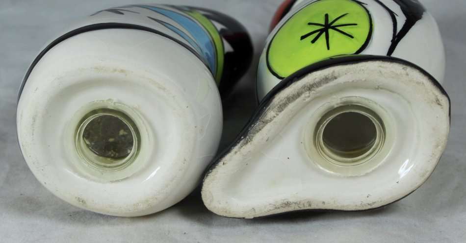 Character Salt & Pepper Set - Funky Animals - Beautiful! - Bid Now!!!