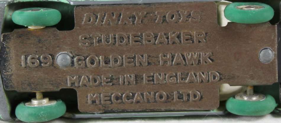 Diecast Dinky Toys - Studebaker 169 Golden Hawk - Made in England - Bid Now!!