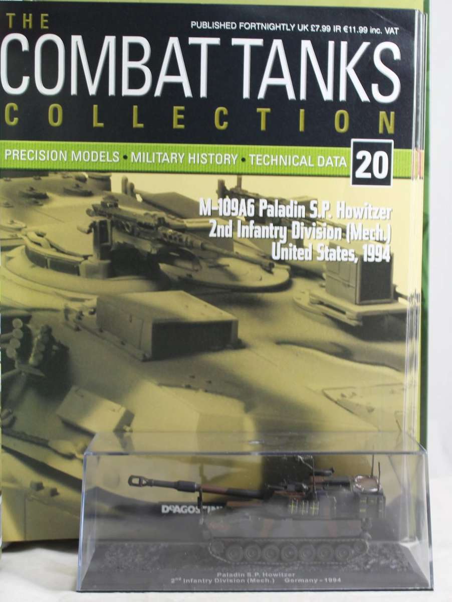 De Agostini - Paladin S.P. Howitzer Germany 1944 - New Tank with Booklet #20! - Bid now!