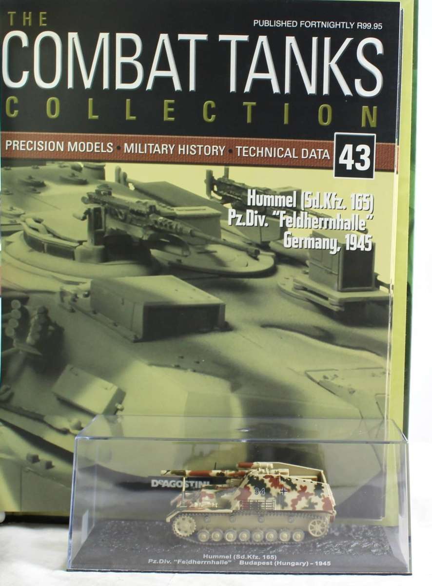 De Agostini - Hummel `Feldherrnhalle` Hungary 1945 - New Tank with Booklet #43! - Bid now!