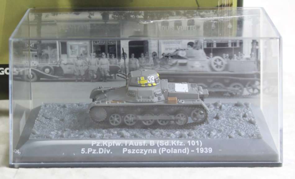 De Agostini - I Ausf B Poland 1939 - New Tank with Booklet #52! - Bid now!