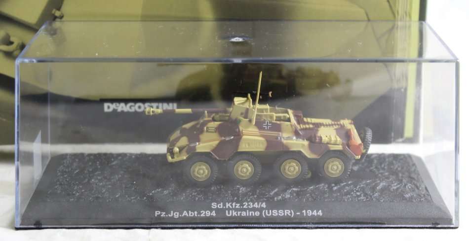 De Agostini - Sd.Kfz 234/4 USSR 1944 - New Tank with Booklet #53! - Bid now!