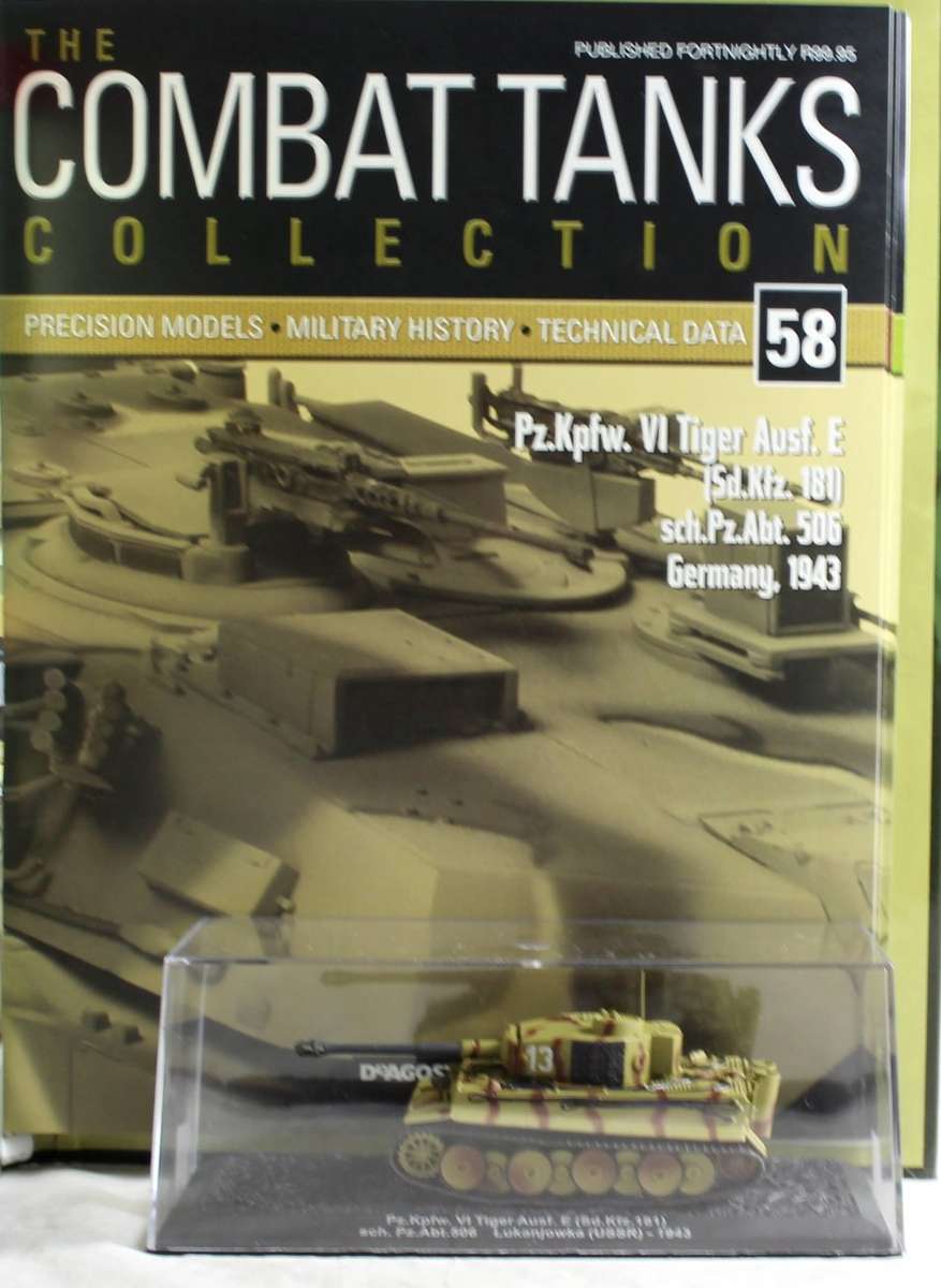 De Agostini - VI Tiger USSR 1943 - New Tank with Booklet #58! - Bid now!