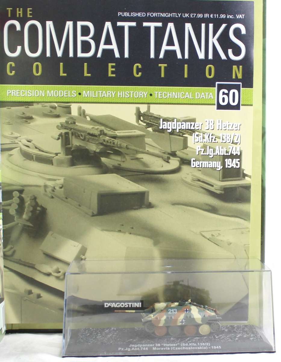 De Agostini - Jagdpanzer 38 Czechoslovakia 1945 - New Tank with Booklet #60! - Bid now!