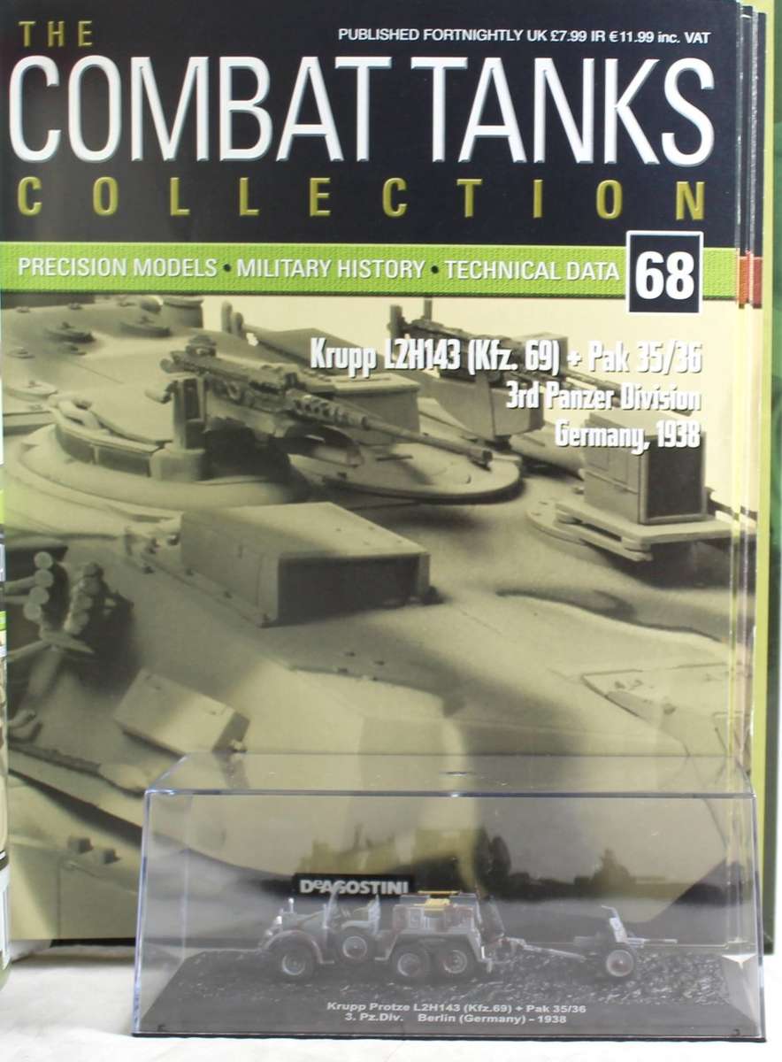 De Agostini - Krupp L2H143 + Pak 35/36 1938 - New Tank with Booklet #68! - Bid now!