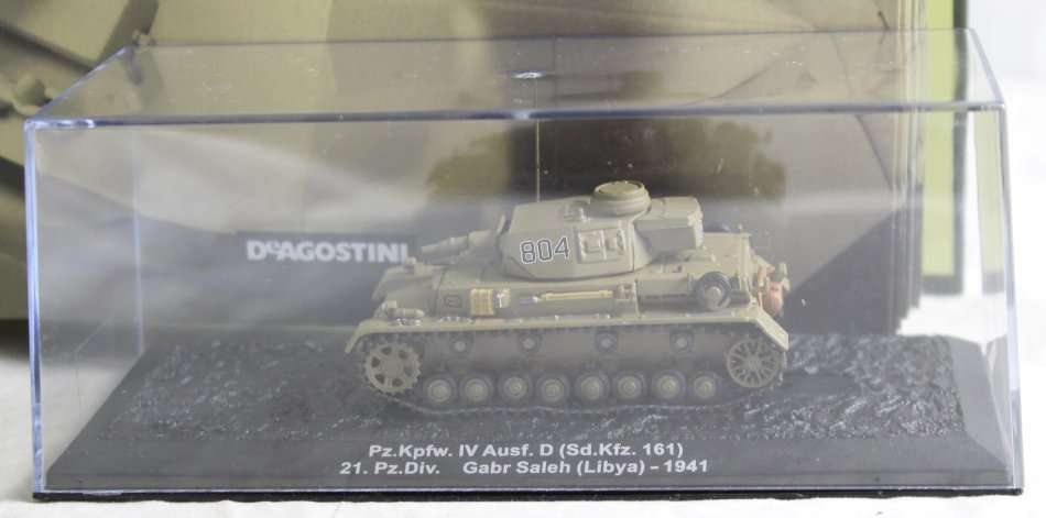 De Agostini - Pz.Kpfw IV Sd Kfz 161 Libya 1941 - New Tank with Booklet #92! - Bid now!