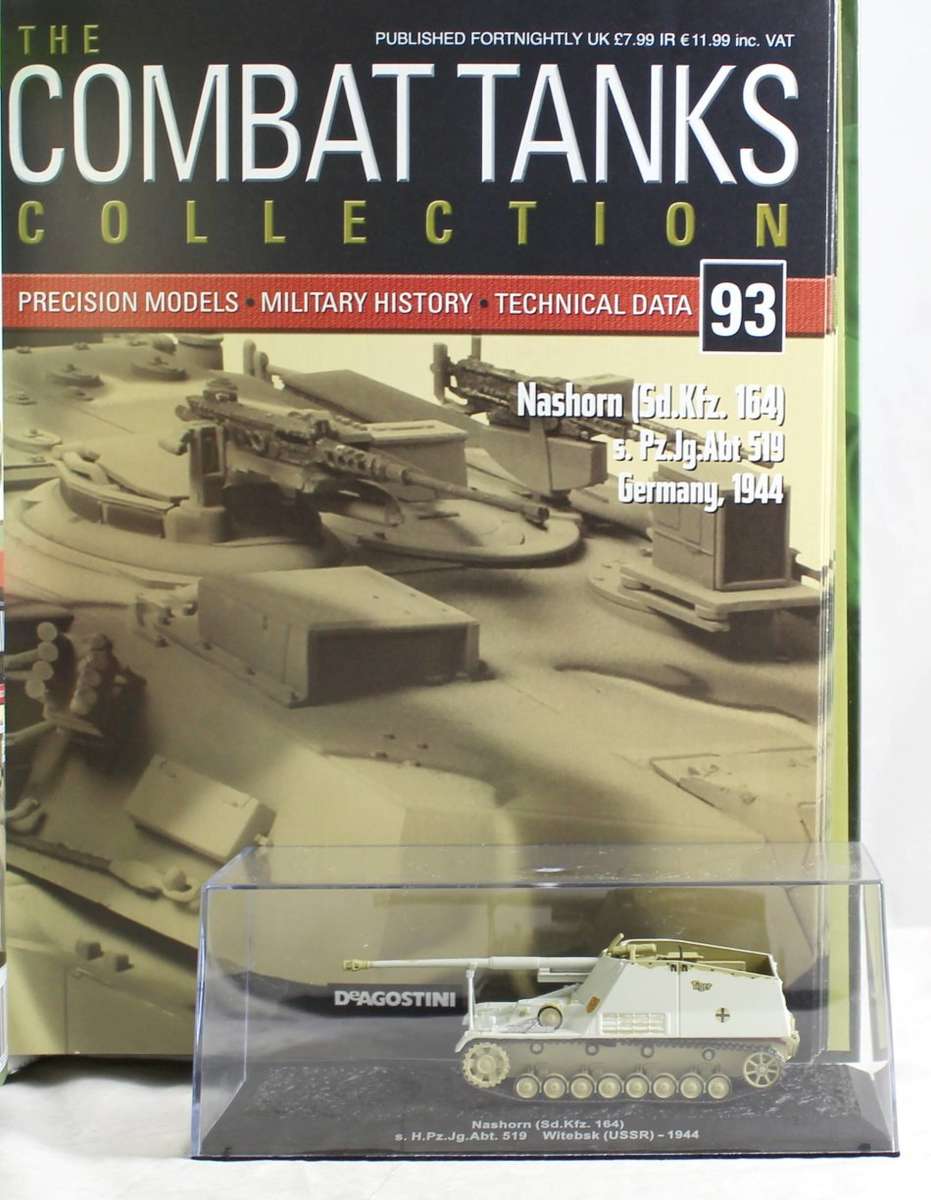 De Agostini - Nashorn USSR 1944 - New Tank with Booklet #93! - Bid now!