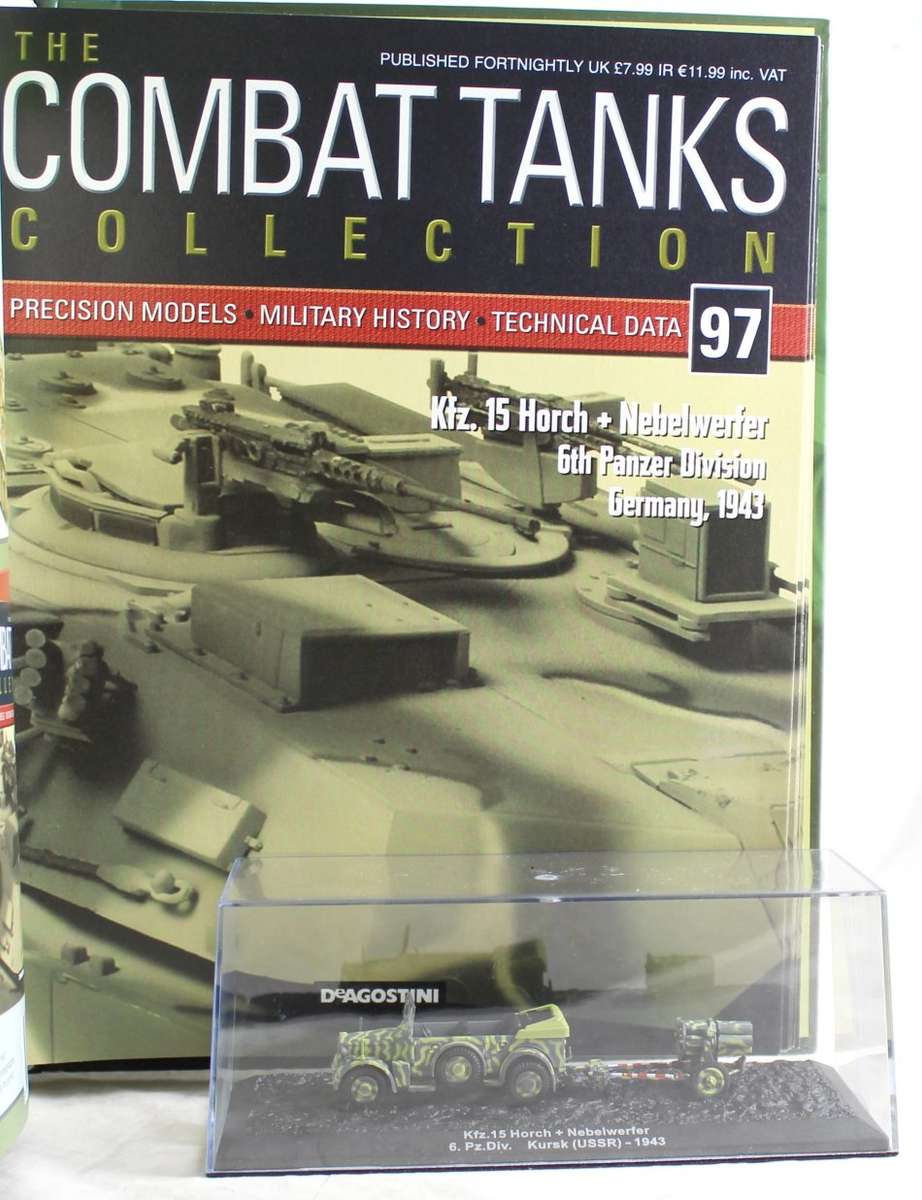 De Agostini - Kfz.15 Horch + Nebelwerfer USSR 1943 - New Tank with Booklet #97! - Bid now!
