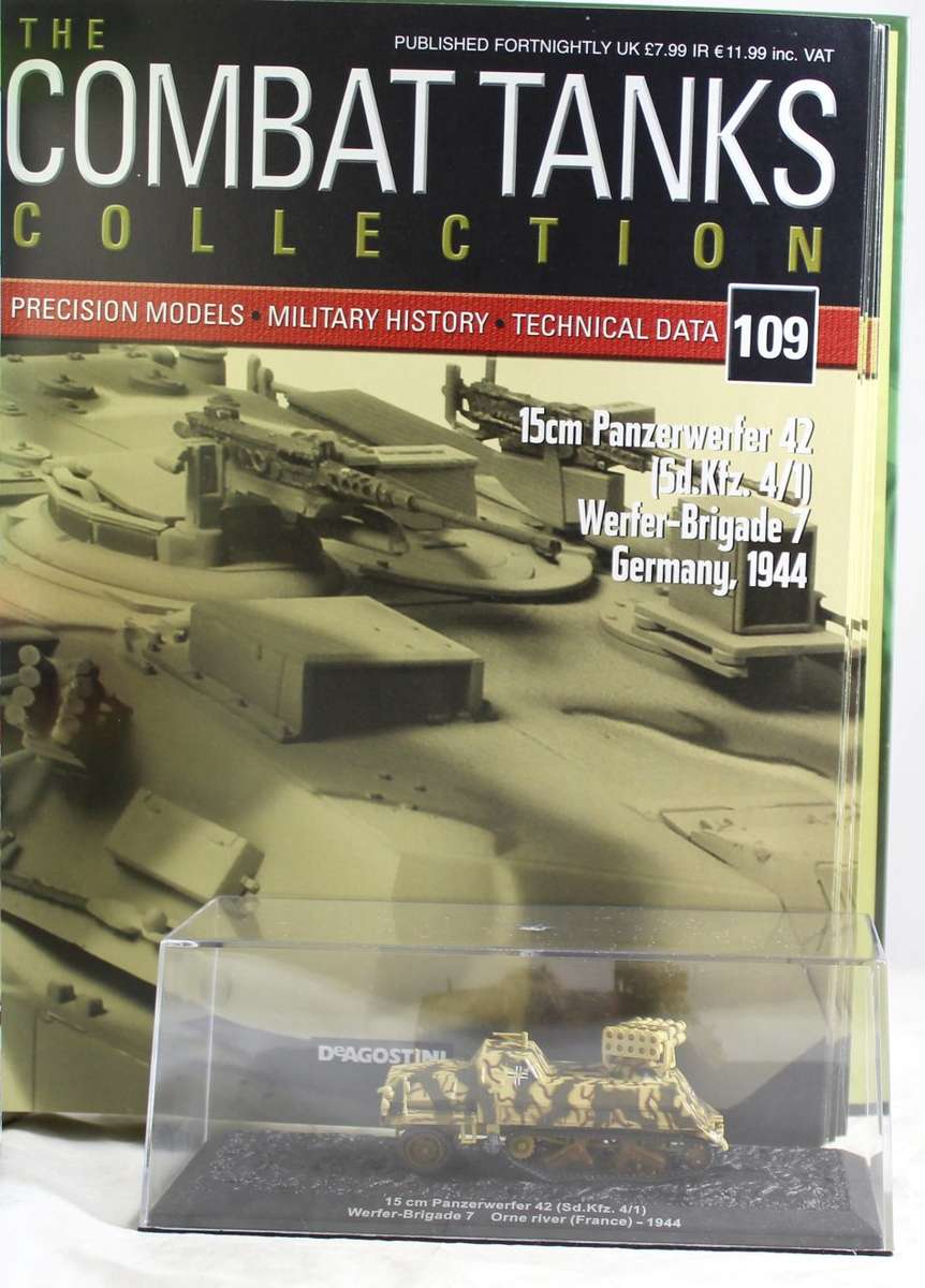 De Agostini - 15cm Panzerwerfer 42 France 1944 - New Tank with Booklet #109! - Bid now!