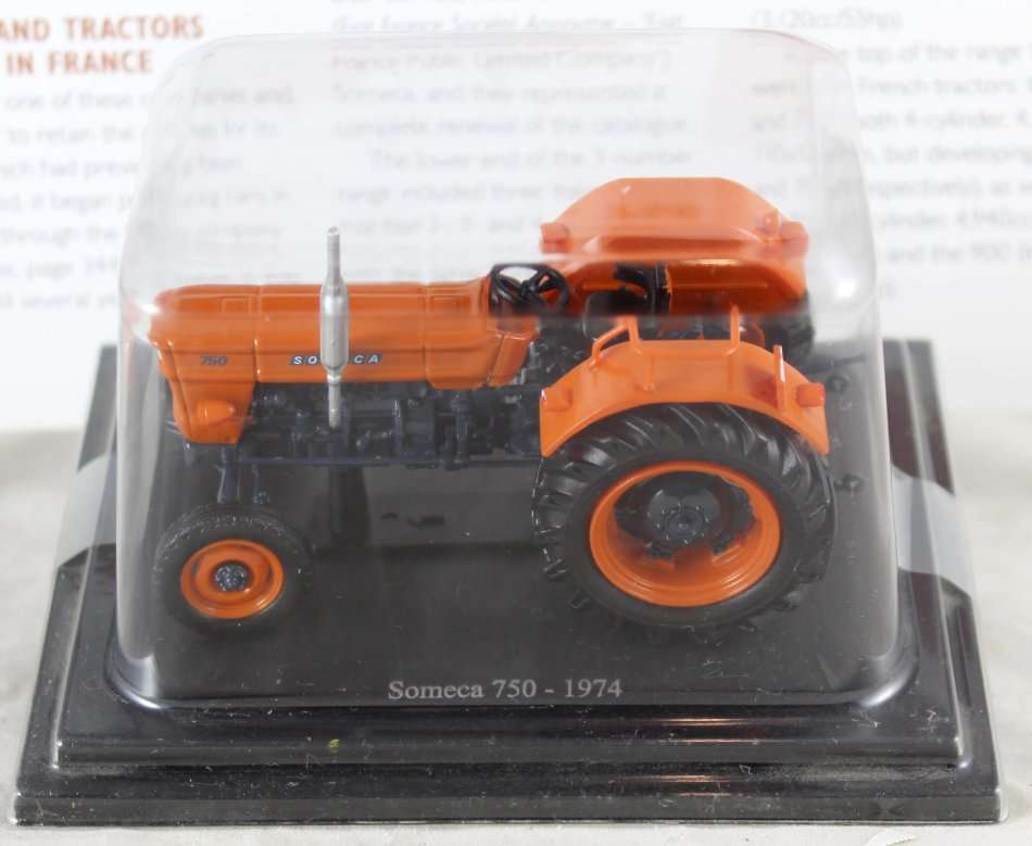 Collectable Tractor - Someca 750 - 1974 - Tractor & Info Sheet - Bid now!