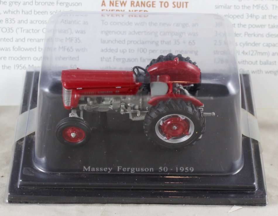 Collectable Tractor - Massey Ferguson 50 - 1959 - Tractor & Info Sheet - Bid now!
