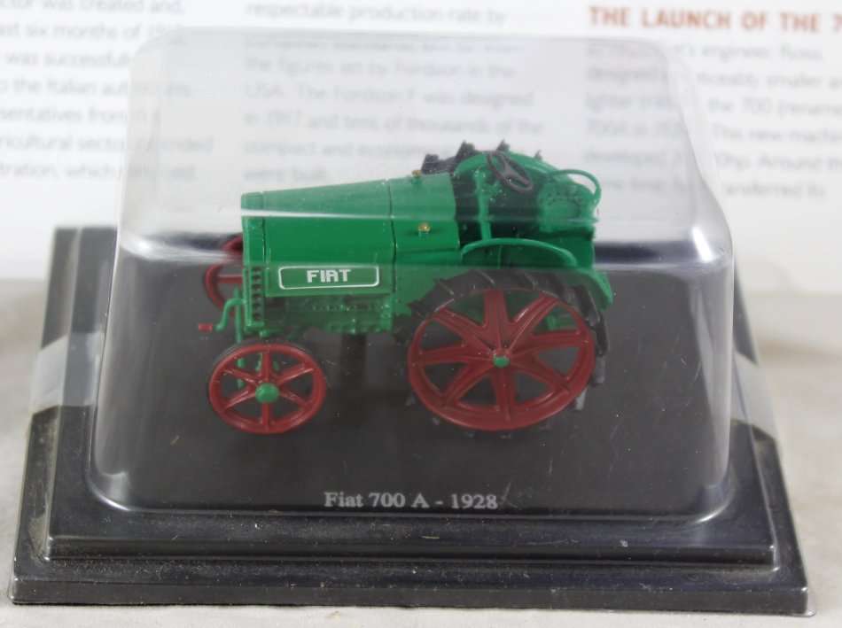 Collectable Tractor - Fiat 700 A - 1928 - Tractor & Info Sheet - Bid now!