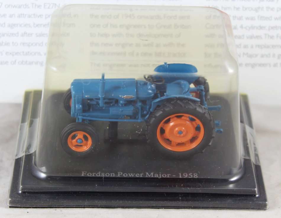 Collectable Tractor - Fordson Power Major - 1958 - Tractor & Info Sheet - Bid now!