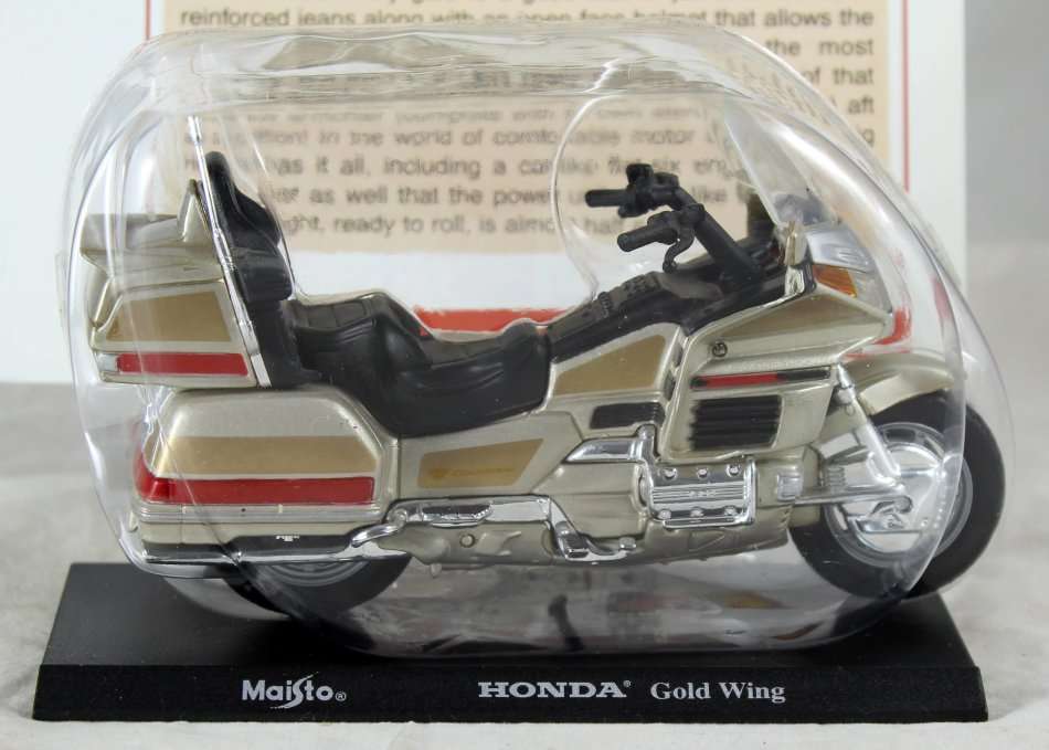 Maisto - Gold Wing GL 1500 SE - Bike + Info Sheet - Bid now!
