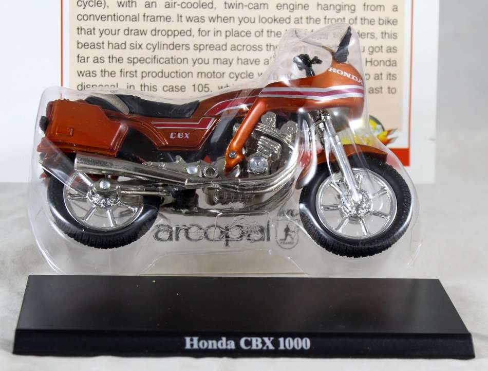 Maisto - CBX 1000 - Bike + Info Sheet - Bid now!
