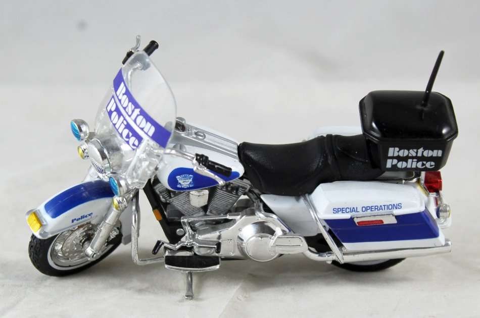 Maisto - Harley Davidson - Boston Police - Bike Only - Bid now!