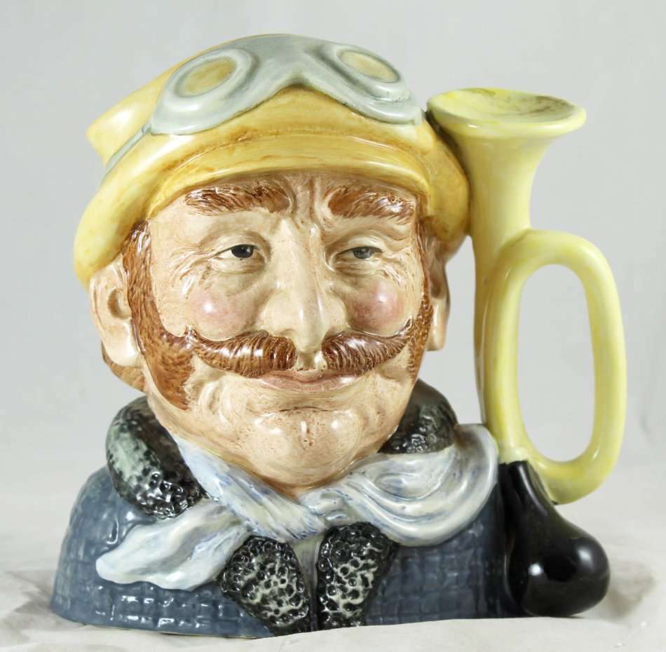 Royal Doulton Toby Jug - Veteran Motorist - Large - Bid Now!