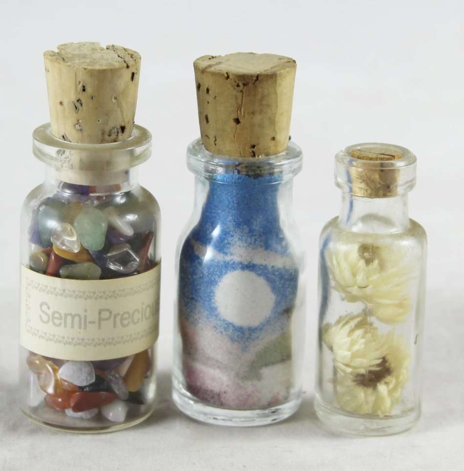 Miniature Printers Tray - Set of 3 Bottles - Gorgeous! - Bid Now!!!