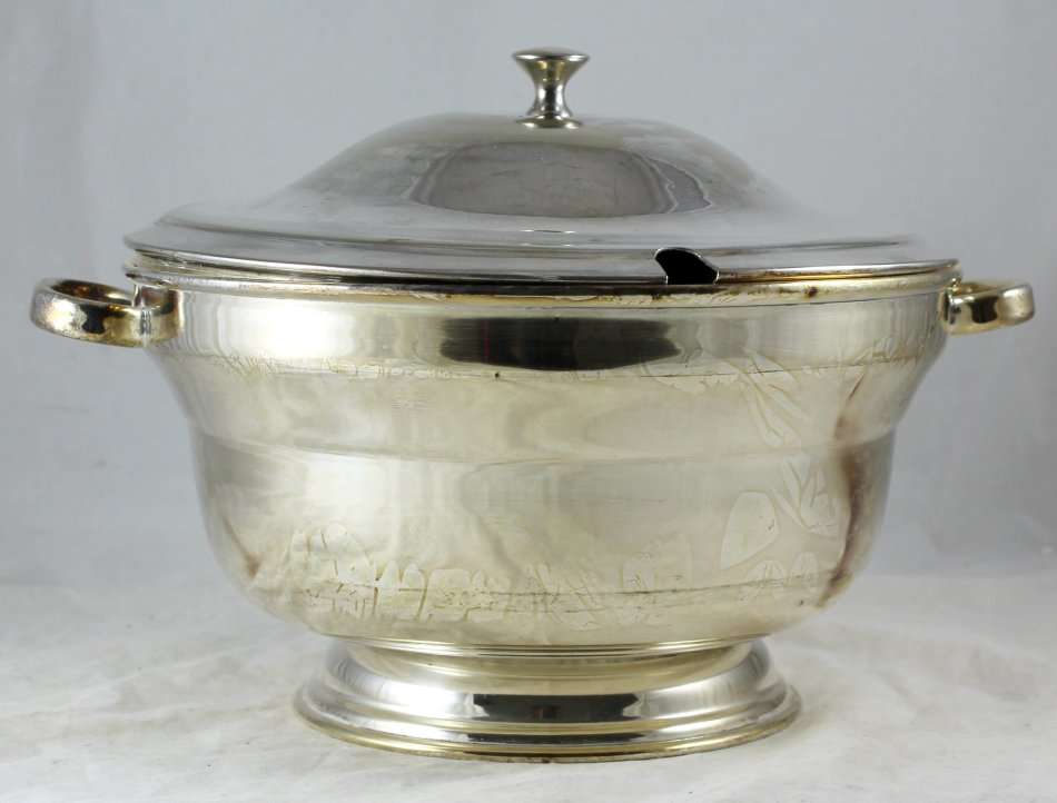 EPNS - Large Soup Tureen - Beautiful! - Bid Now!!!