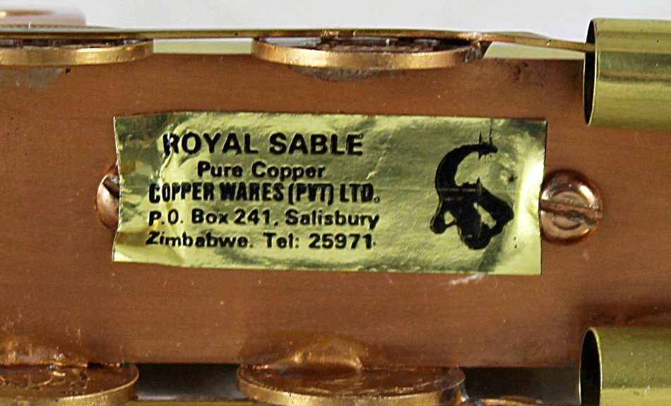 Royal Sable - Copper Train - Beautiful! - Bid Now!!!